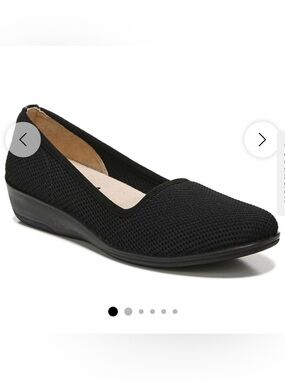 NWT Lifestride Velocity 2.0 Black Knit Indy Wedge size 8.5